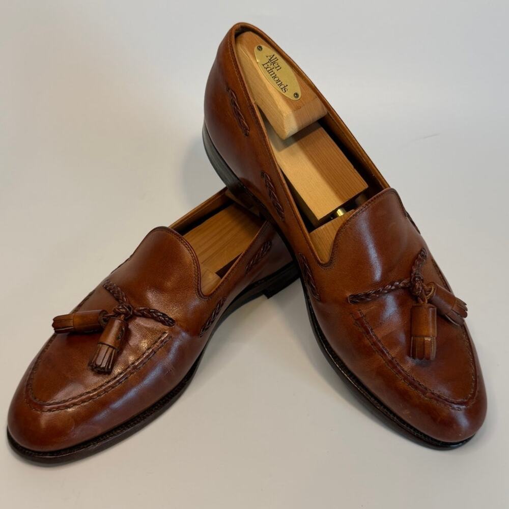 NEW HEELS Crockett & Jones x Carroll & Co. Tassel Loafer Made in England 9 D